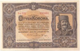 1920. 50K "Orell Füssli Zürich" T:I-
Adamo K25