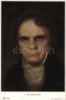 Zeneszerzők / Componists pinx. H. Torggler, F. A. Ackermann's Kunstverlag, 6 unused postcards