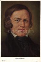 Zeneszerzők / Componists pinx. H. Torggler, F. A. Ackermann's Kunstverlag, 6 unused postcards