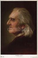 Zeneszerzők / Componists pinx. H. Torggler, F. A. Ackermann's Kunstverlag, 6 unused postcards