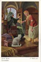 Mese motívumlapok / Brüder Grimm Serie, pinx O. Kubel, 6 unused postcards