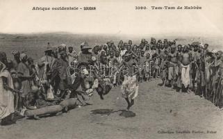 Sudanese folklore, tam-tam, dancers