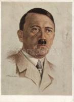 Adolf Hitler s: W. Hartmann &#039;2. Reichsstrassensammlung München&#039; So.Stpl (EK)