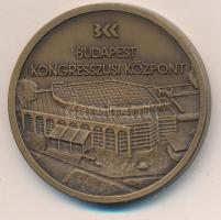 1985. "Budapest Kongresszusi Központ Megnyitására" vastag Br emlékérem (43m) dísztokban T:1