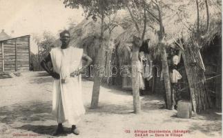 Dakar, natives, village, dance, folklore