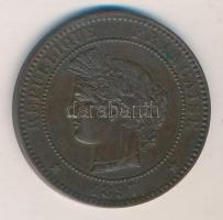 Franciaország 1897A 10C Br T:1-
France 1897A 10 Centimes Br C:AU
