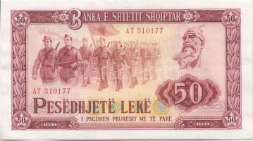 Albánia 1964. 50L T:III &lt;br/&gt;Albania 1946. 50 Leke C:F &lt;br/&gt;Krause 38 a