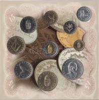 1998. 50f-200Ft 10klf db, benne 2klf 100Ft és 200Ft Ag "Deák" + 1db 100Ft "1848-49-es...