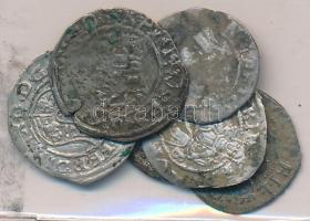 1526-1564. Denár Ag "I. Ferdinánd" (6x) T:vegyes