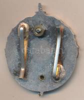 ~1970. Hadsereg Bajnokság ezüst fokozat, zománcozott ezüstözött jelvény T:1