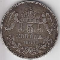 1900. 5K Ag "Ferenc József" T:3