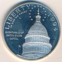 Amerikai Egyesült Államok 1994S 1$ "Capitol Bicentennial" T:PP
USA 1994S 1 Dollar "U....