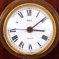 Réz barométer és óra "Hanseatic" jelzéssel /
brass barometer and watch