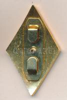 ~1970-80. "Kilián György Katonai Főiskola" zománcozott jelvény szárny-propeller motívummal...