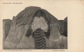 Tuareg woman, folklore