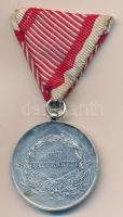 1914-. "I. osztályú Ezüst Vitézségi Érem" Ag kitüntetés, "A" fémjellel a peremen...