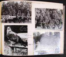 1966 Nagyvázsonyi hagyományőrző játékok, 24 db fotó albumszerűen összefűzve