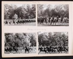 1966 Nagyvázsonyi hagyományőrző játékok, 24 db fotó albumszerűen összefűzve