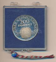 1976. 200Ft Ag "II.Rákóczi Ferenc" T:PP MNB dísztokban