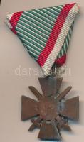 1941. "Tűzkereszt I. fokozata" bronzozott cink kitüntetés mellszalaggal T:2
Hungary 1941. ...
