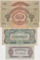 1944. 5P + 20P + 100P (2x) "A Vörös Hadsereg Parancsnoksága" T:III