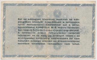 1946. 500.000AP fordított címerrel T:III