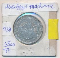 1938. 2P Ag "Madonna" mosolygó T:2-
Adamo P7