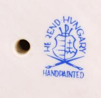 Herendi Erkel Ferenc mellszobor, fehér mázas, jelzett, hibátlan, m:22,5 cm