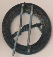 ~1950. "Kiváló géppuskás" jelvény (42mm) T:2 R!