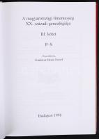 Gudenus János József: A magyarországi főnemesség XX. századi genealógiája III. kötet (P-S). Bp., 199...