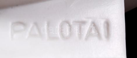 Herendi Ady büszt, fehér mázas, jelzett, hibátlan, m:19 cm