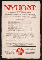 1937 Nyugat 1937 december, 30. évfolyam, 12. szám