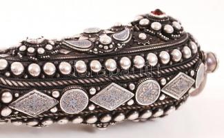 1870 Osztrák-Magyar Monarchia: L Gasser 1870/74M, hatlövetű forgópisztoly. Markolatán balkáni féldrá...