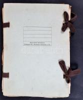 1943-1944 Mappányi vegyes számla (Carl Quehl, Nürnber-W; Olimpia Játéknagykereskedés; Magyar Általán...