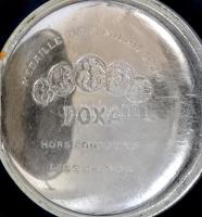 Doxa másodpercmutatós zsebóra, repedésekkel a számlapon. Jól jár / Doxa pocket watch, cracks on the ...