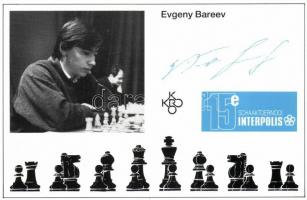 13 db modern, használatlan sakk motívumlap / 13 modern, unused chess motive cards