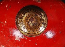 Horváth István posztó- textil- és konfektió nagykereskedő Budapest feliratú fém pecsétnyomó