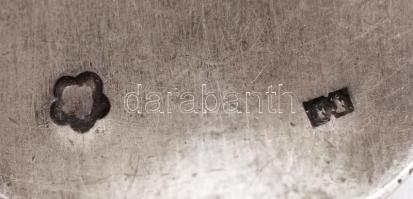 Ezüst (Ag.) merőkanál, jelzett (Dianás), hátul "Ilus" felirattal, mesterjeggyel(F.F), h:24...