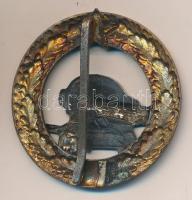 ~1950. "Kiváló golyószórós" jelvény (42mm) T:2 (egyik pánt hiányzik) R!