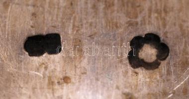 Ezüst (Ag.) merőkanál, jelzett (Dianás), hátul "Ilus" felirattal, mesterjeggyel(F.F), h:19...