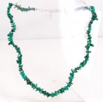 Malachit nyaklánc, h: 40 cm / &lt;br/&gt;malachite necklace