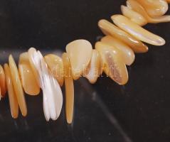 gyöngyház nyaklánc, h: 45 cm /
pearly necklace