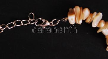 gyöngyház nyaklánc, h: 45 cm /
pearly necklace