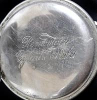 cca 1900 Remontoir másodpercmutatós zsebóra, egy mutató hiánnyal, javításra szorul / Remontoisr pock...