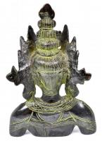 Tibeti anyaistennő bronz szobor, m: 18 cm /
Tibetan mother goddess bronze sculpture