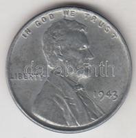 Amerikai Egyesült Államok 1943. 1c "Lincoln" T:2-
USA 1943. 1 cent "Lincoln" C:V...