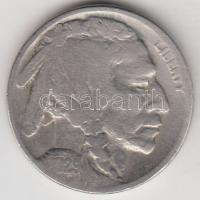 Amerikai Egyesült Államok 1929. 5c "Buffalo" T:3
USA 1929. 5 Cents "Buffalo" C:F