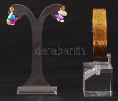 Bizsu tétel: 2 db nyaklánc, fülbevaló, karkötő