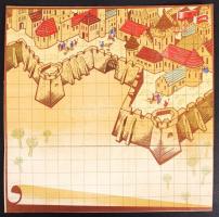 cca 1950 Játék tervező intézet Vár ostrom társasjáték