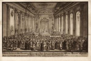 9 db régi, a Nagyszombati Egyetem / Pázmány Péter Egyetem évfordulójára kiadott képeslap sorozat / 9...